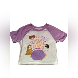Girls Halloween hocus pocus Disney tee size m size 8
